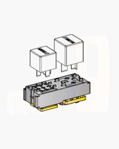 MTA 01490K 1 x Mini Relay (5 Pin) 1 x Maxi Relay (4 Pin) Modular Relay Box Kit