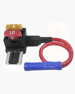 10A In-Line Fuse Holder Low Profile Minifuse Add A Circuit 