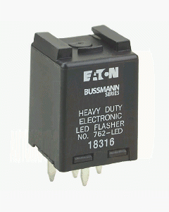 Bussmann NO-762-LED Flasher Relay .8VDC 12.6A